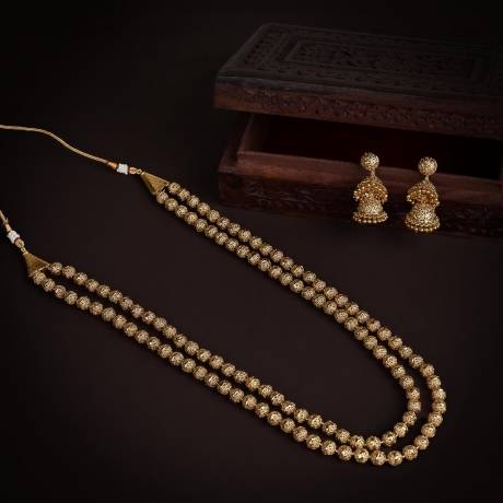 ANTIQUE GOLD NECKLACE NKAGL 011